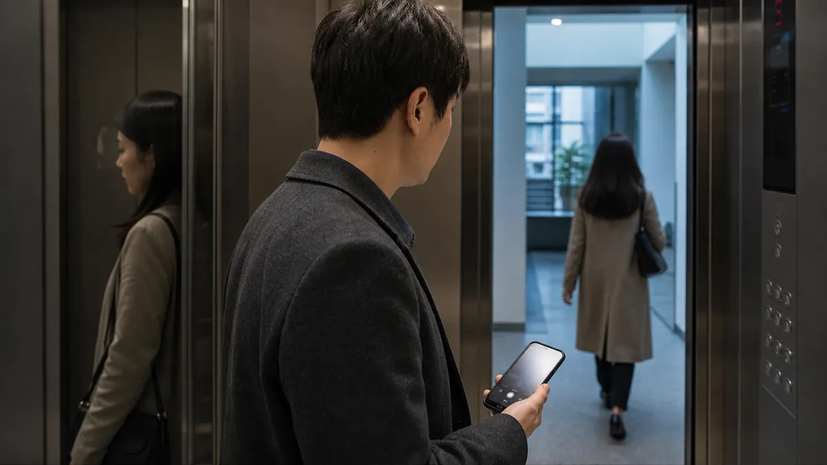 아파트 엘리베이터 촬영 혐의 항소심에서 영상 증거의 한계에 대응한 사건